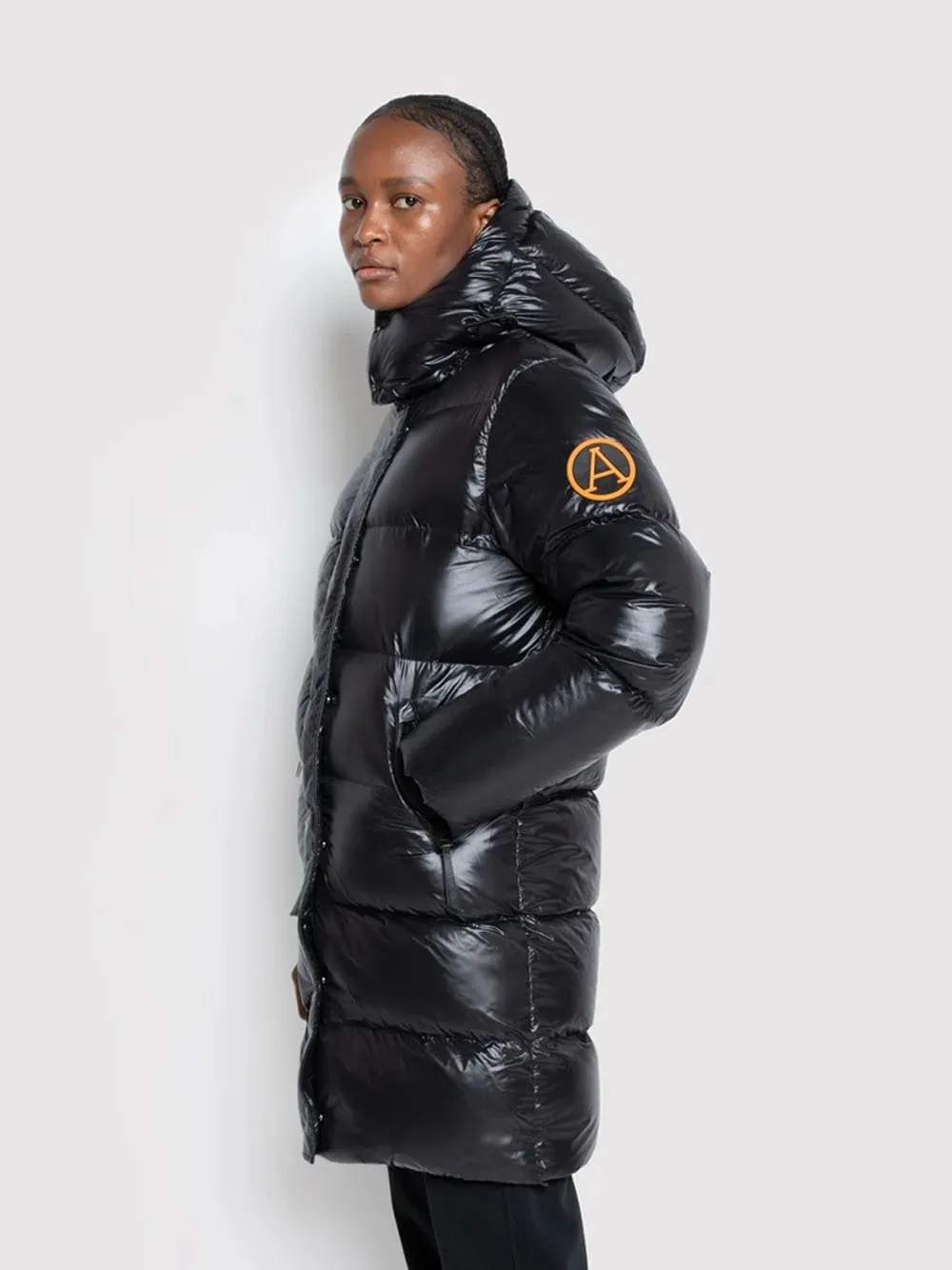 ARCTIC ARMY WOMEN Mid Length Puffer Black