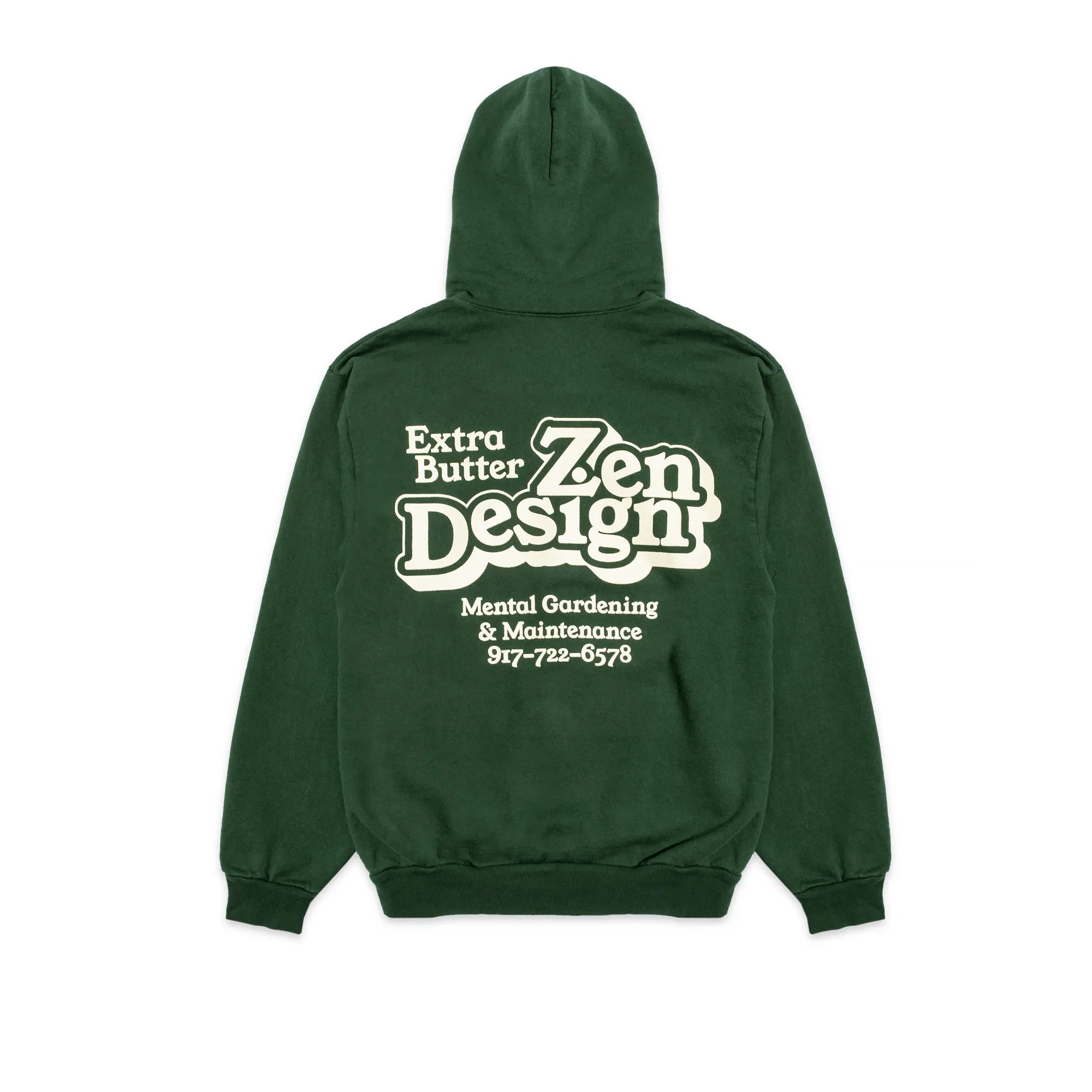 Extra Butter Zen Design Hoodie