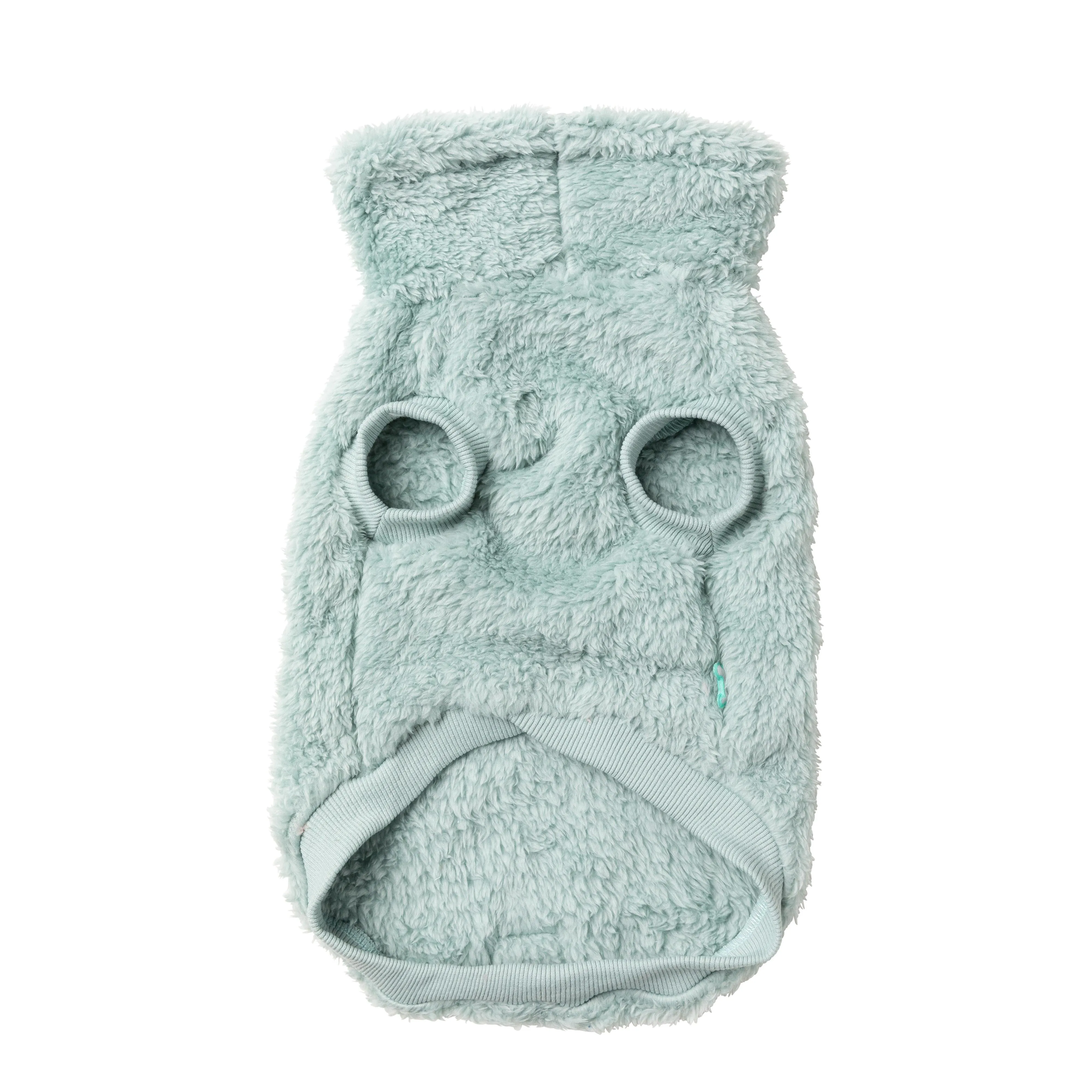 FuzzYard Dog Apparel Turtle Teddy 25 Sweater Arctic Blue Size 3