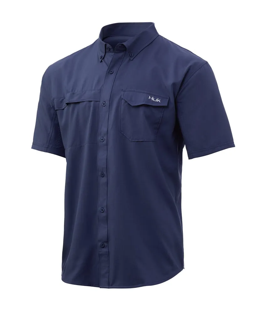 Huk - Tide Point Solid Short Sleeve Shirt