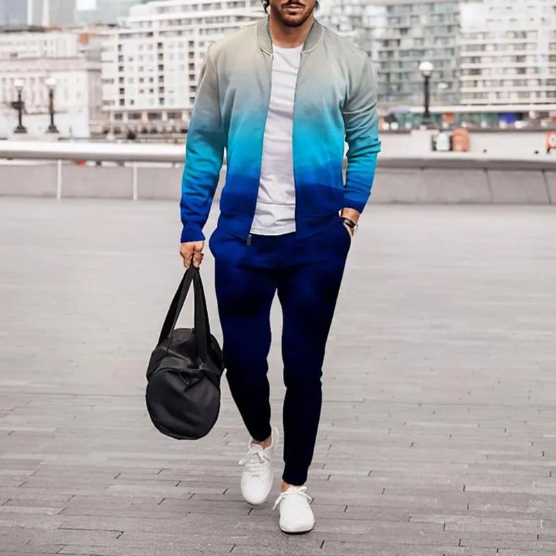 Men's Baseball Uniform Casual Suit 89227445YM