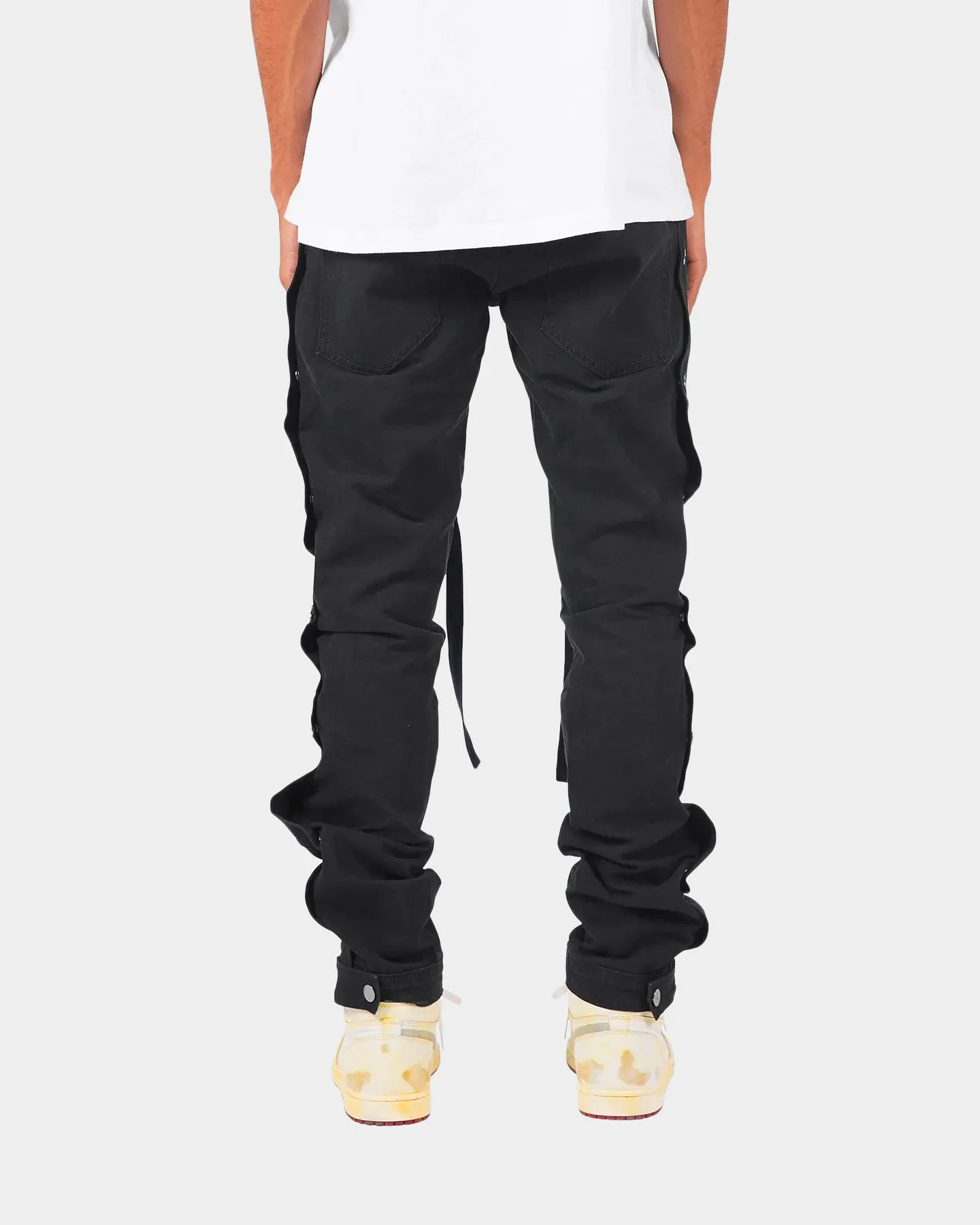 MNML Snap Western Pants Black