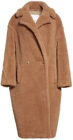 Oversized Faux Alpaca Coat