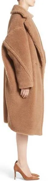 Oversized Faux Alpaca Coat