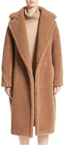 Oversized Faux Alpaca Coat