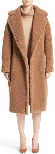 Oversized Faux Alpaca Coat