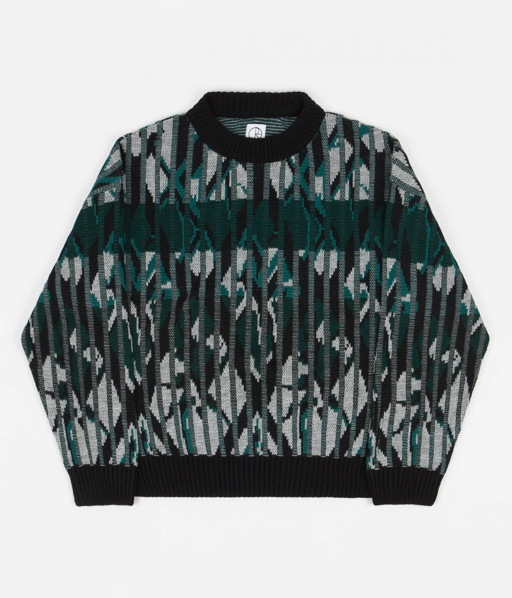 Polar Paul Knit Sweatshirt - Black