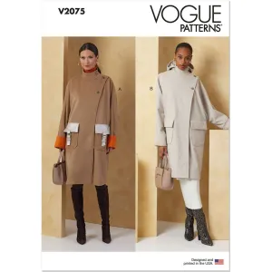 Vogue Pattern V2075 Misses' Coats